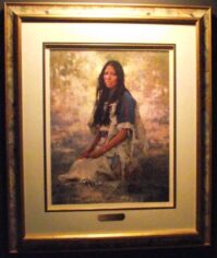 Woman of the Sioux by Terpning