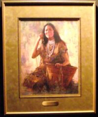 Apache Woman by Terpning