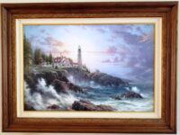 Clearing Storms by Thomas Kinkade-framed consignment