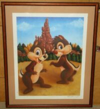 Chip and Dale by Peter Emmerich- Framed