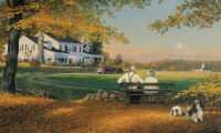 Moonwatchers by Bill Phillips Unframed print Consignment - Image 2