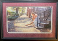 One Step at a Time by Steve Hanks- framed consignment