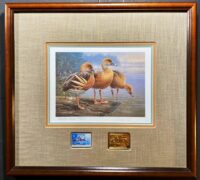 1989 First of Nation Duck Stamp-Australia by Daniel Smith