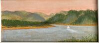 Come Sail Away With Me -pastel by Lorraine Dye