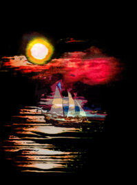 Red Warning -Digital Photograph by Cameron Covey