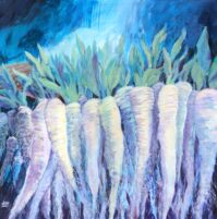 Growing Closer Acrylic by Jean Lea